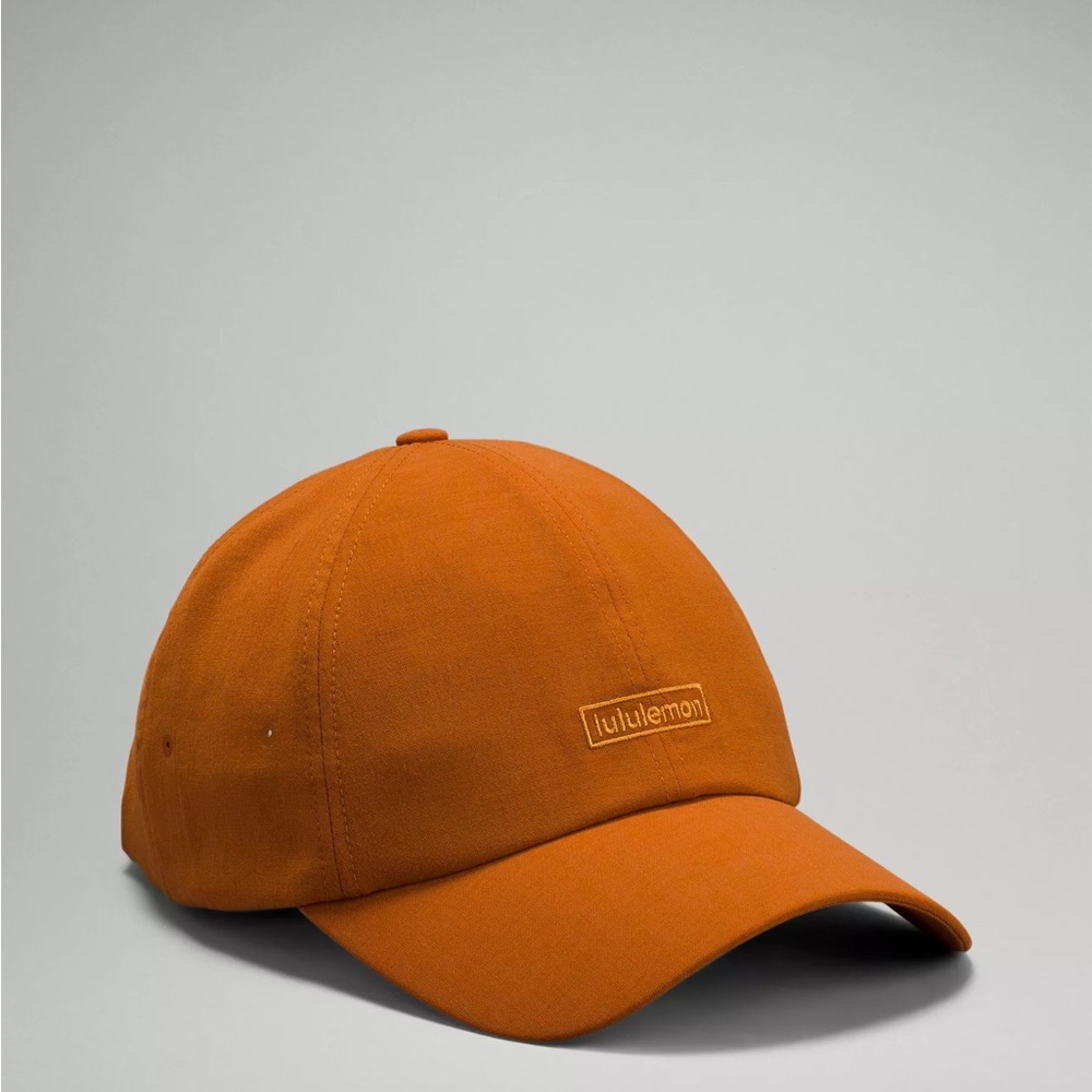 Lululemon BALLER HAT SOFT EMBROIDERY IN BUTTERNUT BROWN